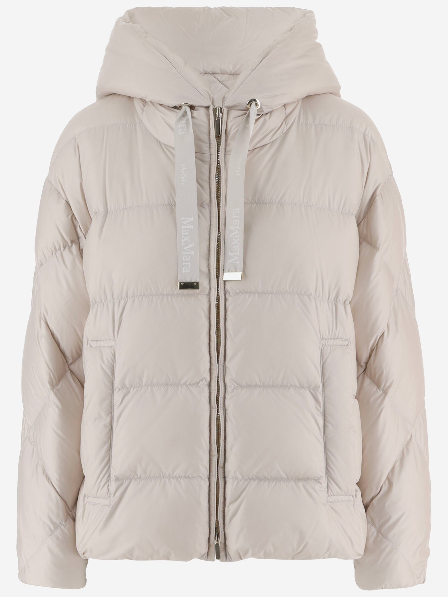 GIUBBOTTO IN NYLON CON CAPPUCCIO MTCSOFTFE 031 MAX MARA CUBE 