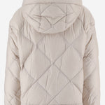 GIUBBOTTO IN NYLON CON CAPPUCCIO MTCSOFTFE 031 MAX MARA CUBE 
