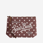 POCHETTE ALINE CON LOGO ALI0002 02643M MC2 SAINT BARTH 