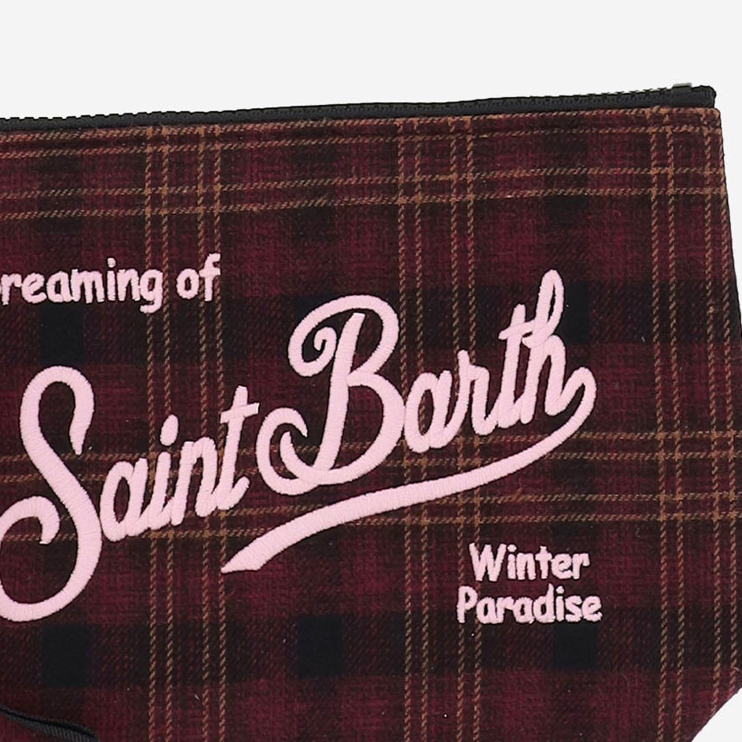 POCHETTE ALINE CON LOGO ALI0022 01822M MC2 SAINT BARTH 