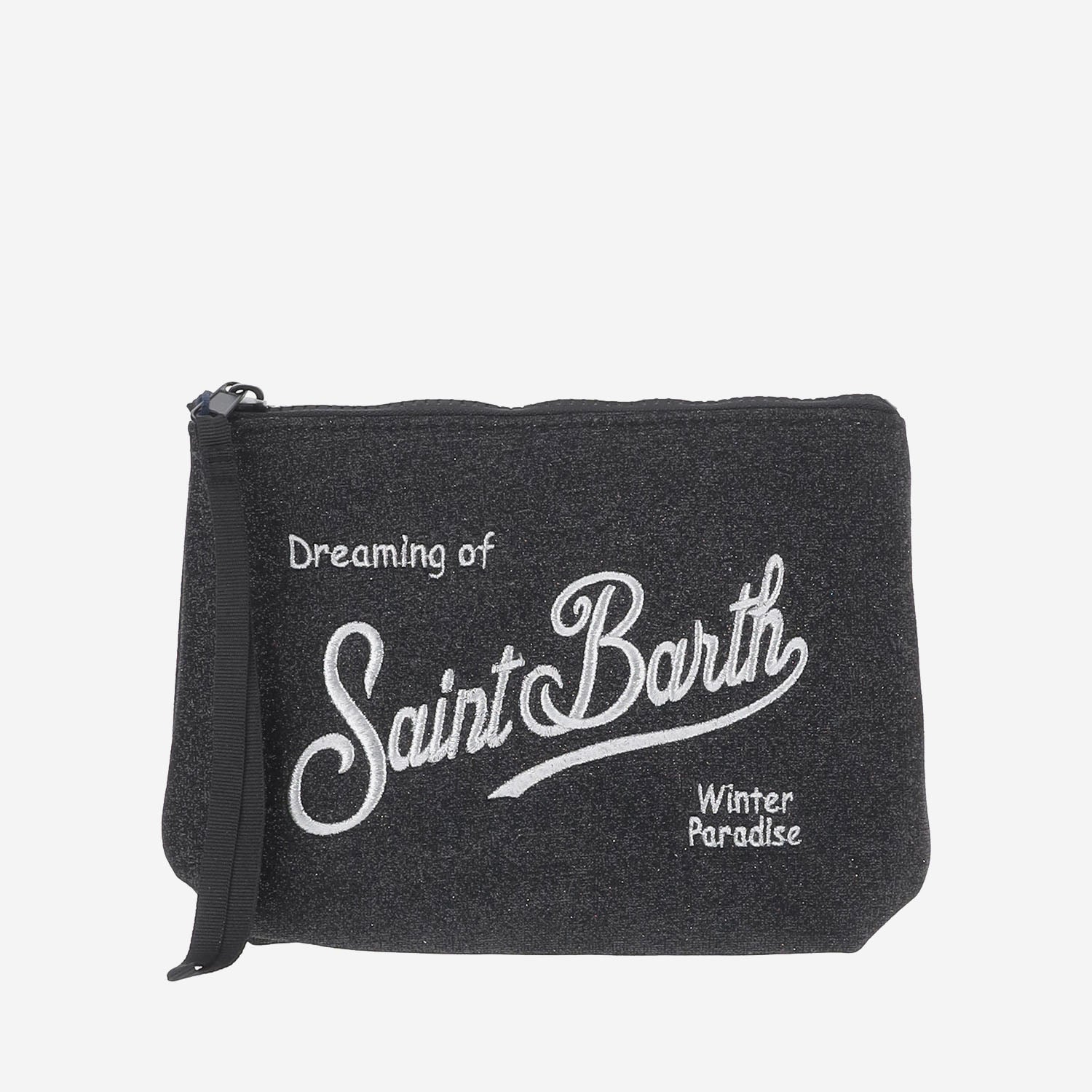 POCHETTE ALINE CON LOGO ALI0026 00315M MC2 SAINT BARTH 