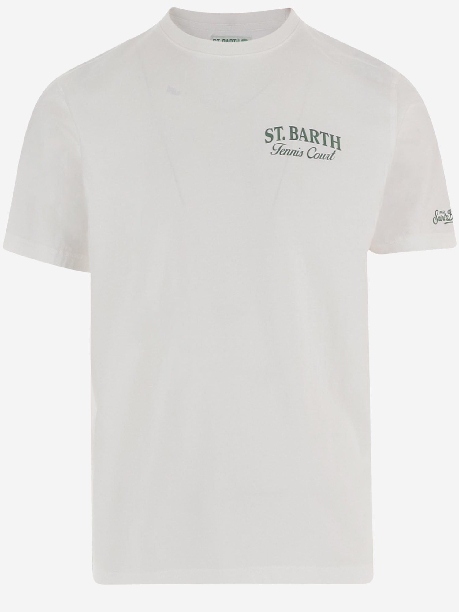 T-SHIRT IN COTONE CON LOGO ARN0001 00254M MC2 SAINT BARTH 