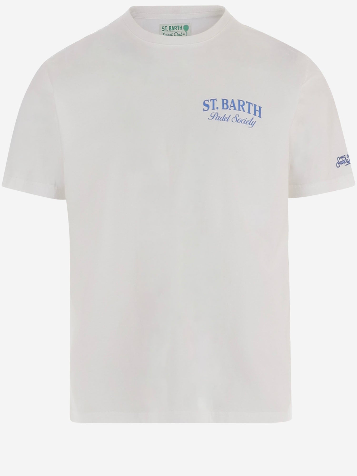 T-SHIRT IN COTONE CON LOGO ARN0001 03188M MC2 SAINT BARTH 