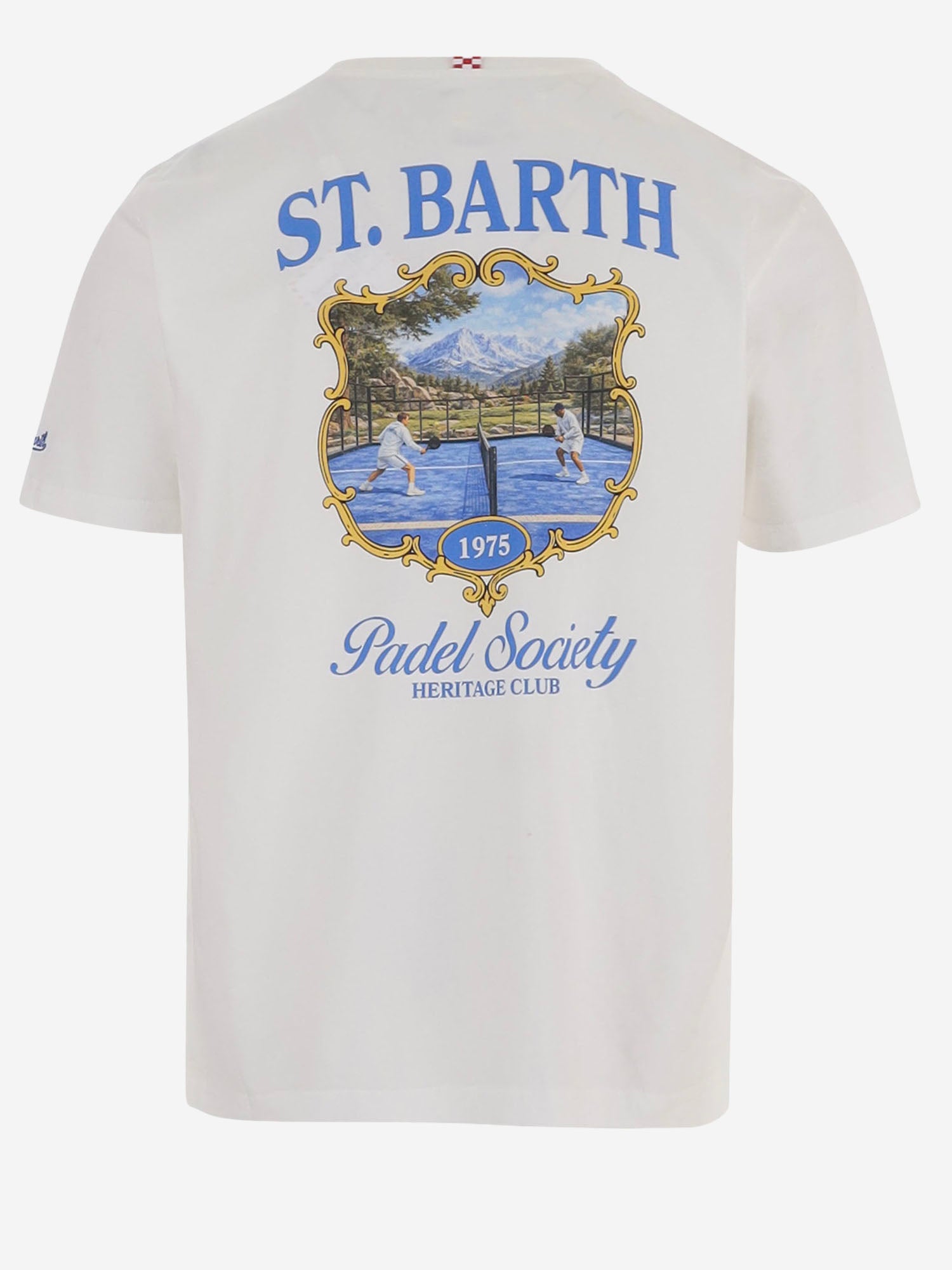 T-SHIRT IN COTONE CON LOGO ARN0001 03188M MC2 SAINT BARTH 