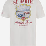 T-SHIRT IN COTONE CON LOGO ARN0001 03190M MC2 SAINT BARTH 