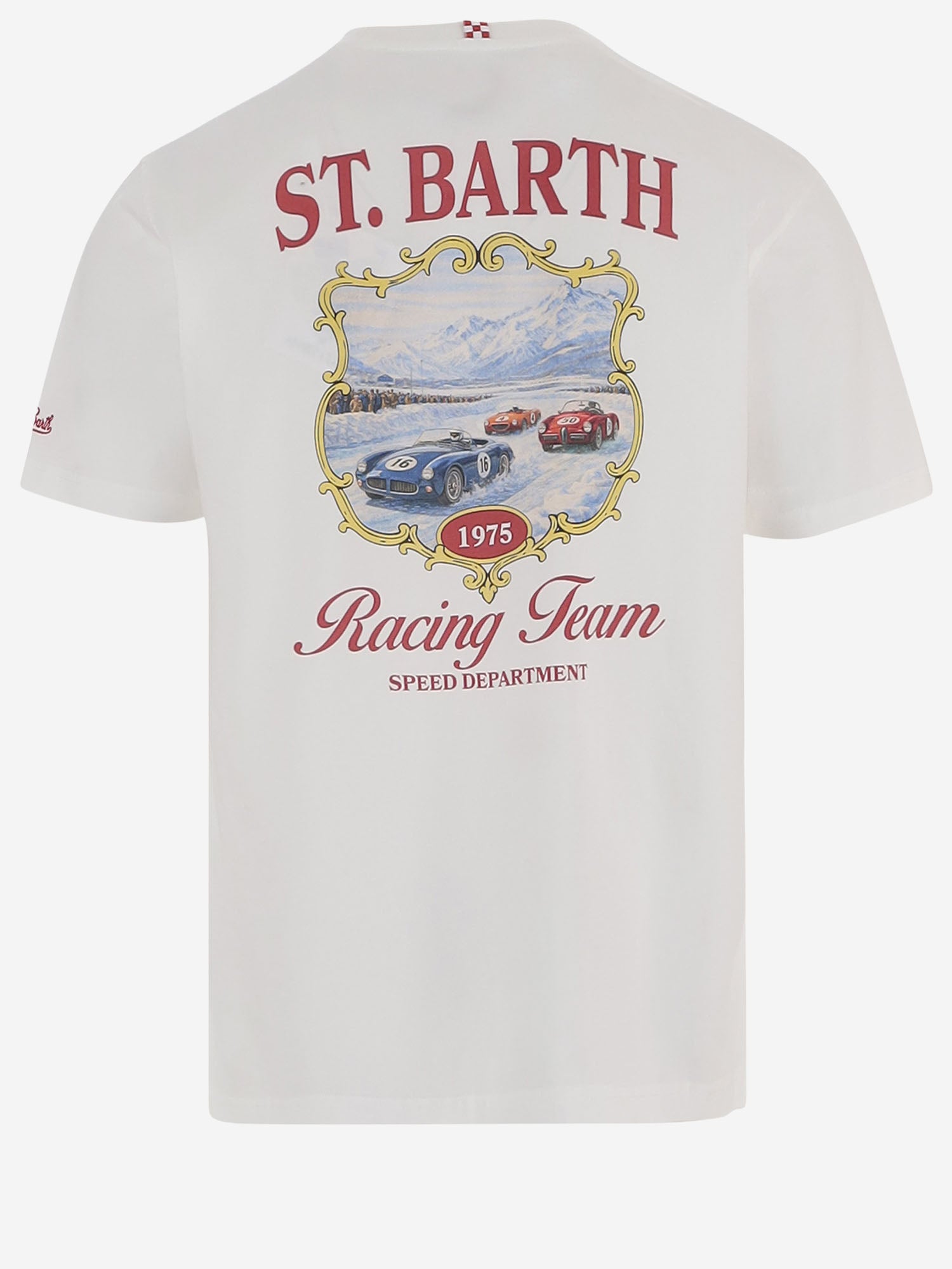 T-SHIRT IN COTONE CON LOGO ARN0001 03190M MC2 SAINT BARTH 
