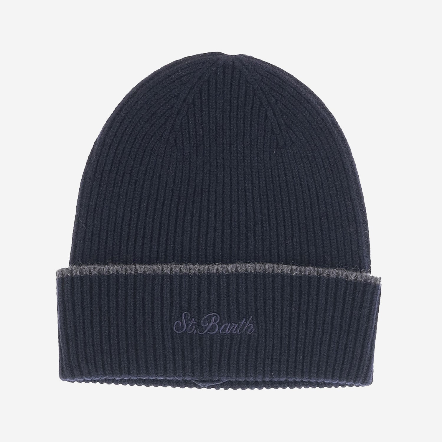 BEANIE IN LANA CON LOGO ASTO001 00044M MC2 SAINT BARTH 