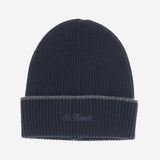 BEANIE IN LANA CON LOGO ASTO001 00044M MC2 SAINT BARTH 