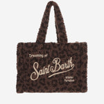 BORSA COLETTE IN NYLON MOTIVO ANIMALIER COL0032 00212M MC2 SAINT BARTH 