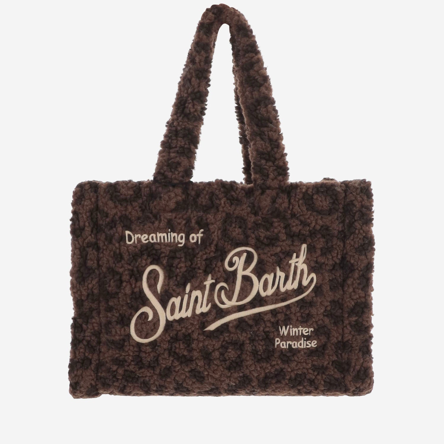 BORSA TOTE COLETTE CON MOTIVO ANIMALIER COL0032 00212M MC2 SAINT BARTH 
