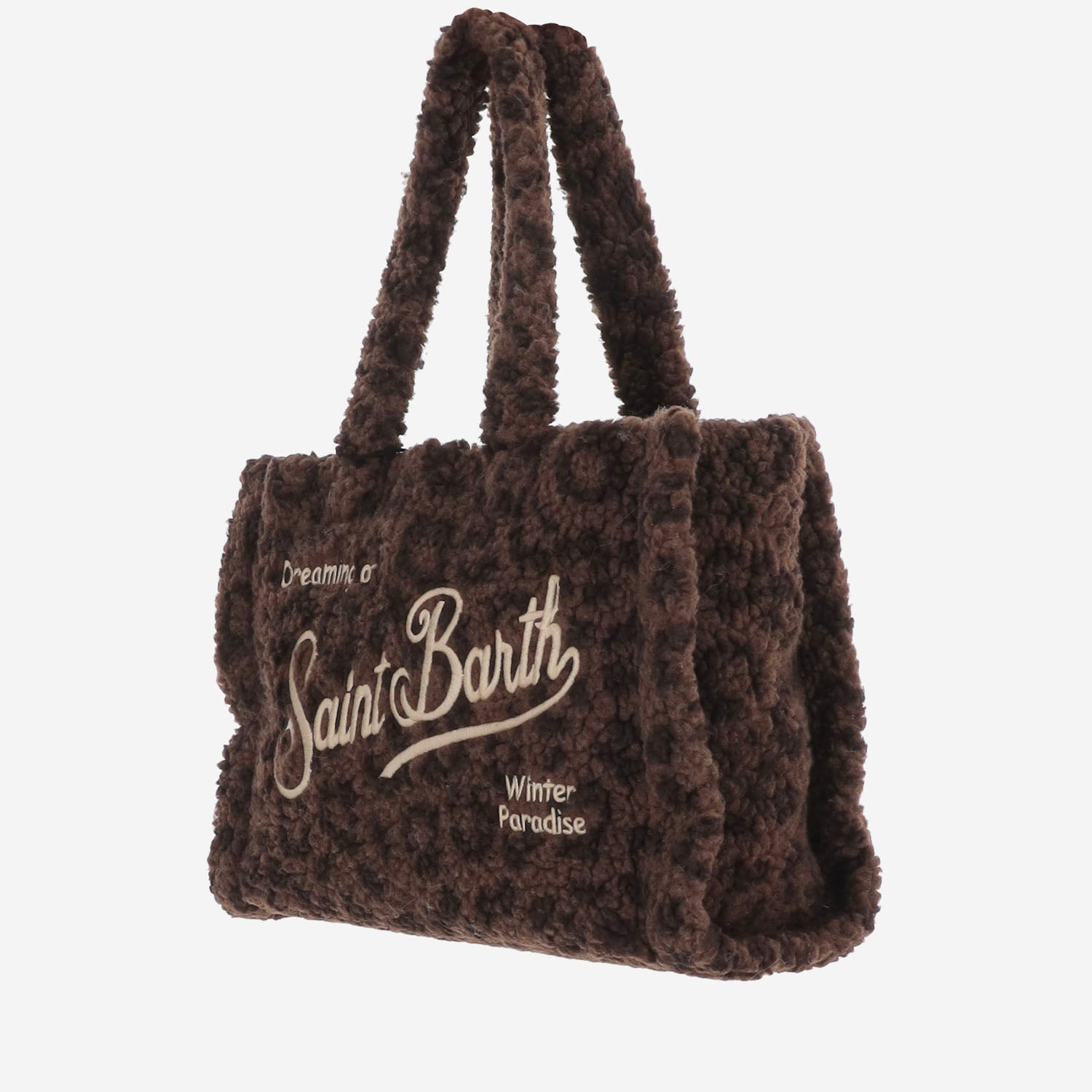 BORSA TOTE COLETTE CON MOTIVO ANIMALIER COL0032 00212M MC2 SAINT BARTH 