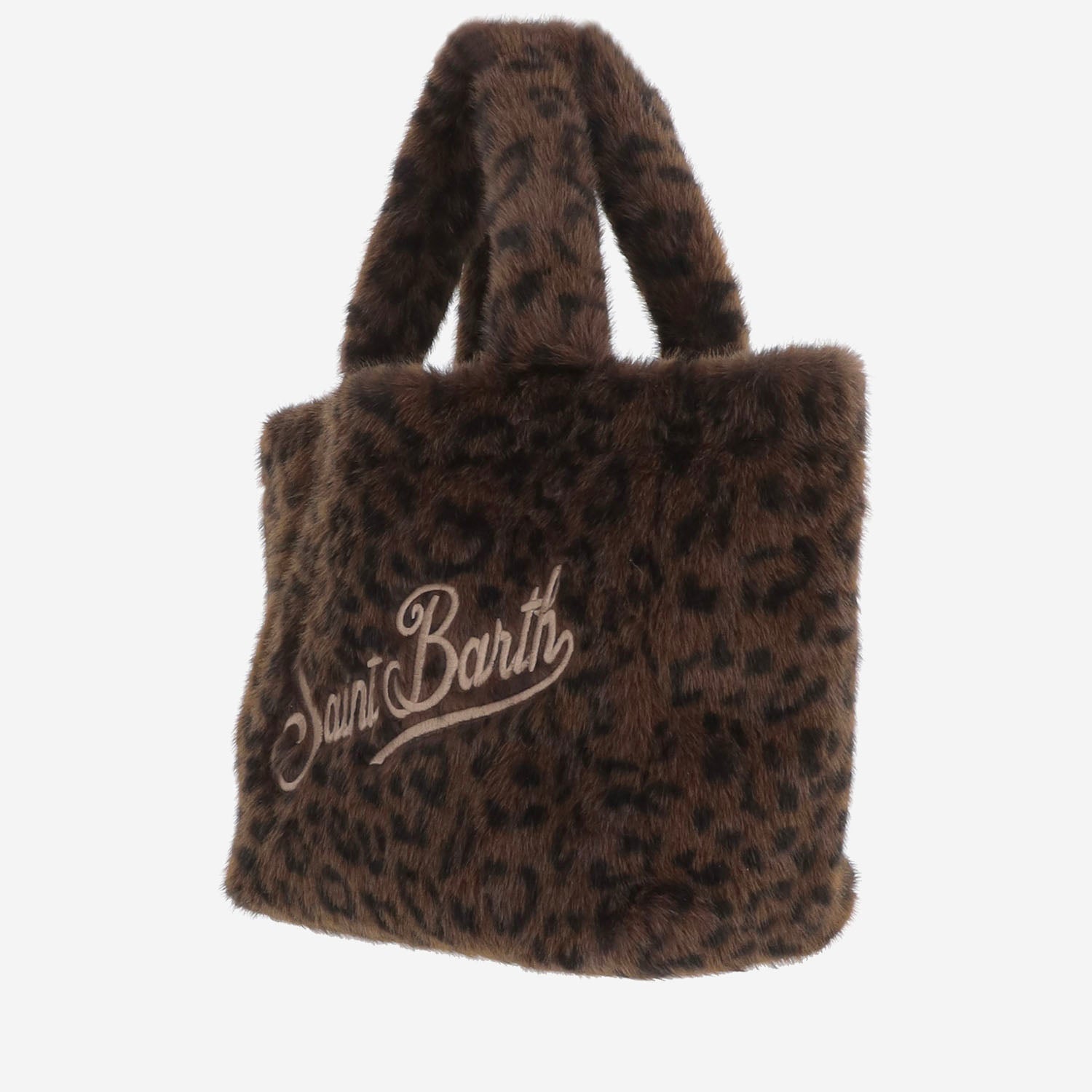 BORSA COLETTE SOFT FUR CON MOTIVO ANIMALIER COL0033 00212M MC2 SAINT BARTH 