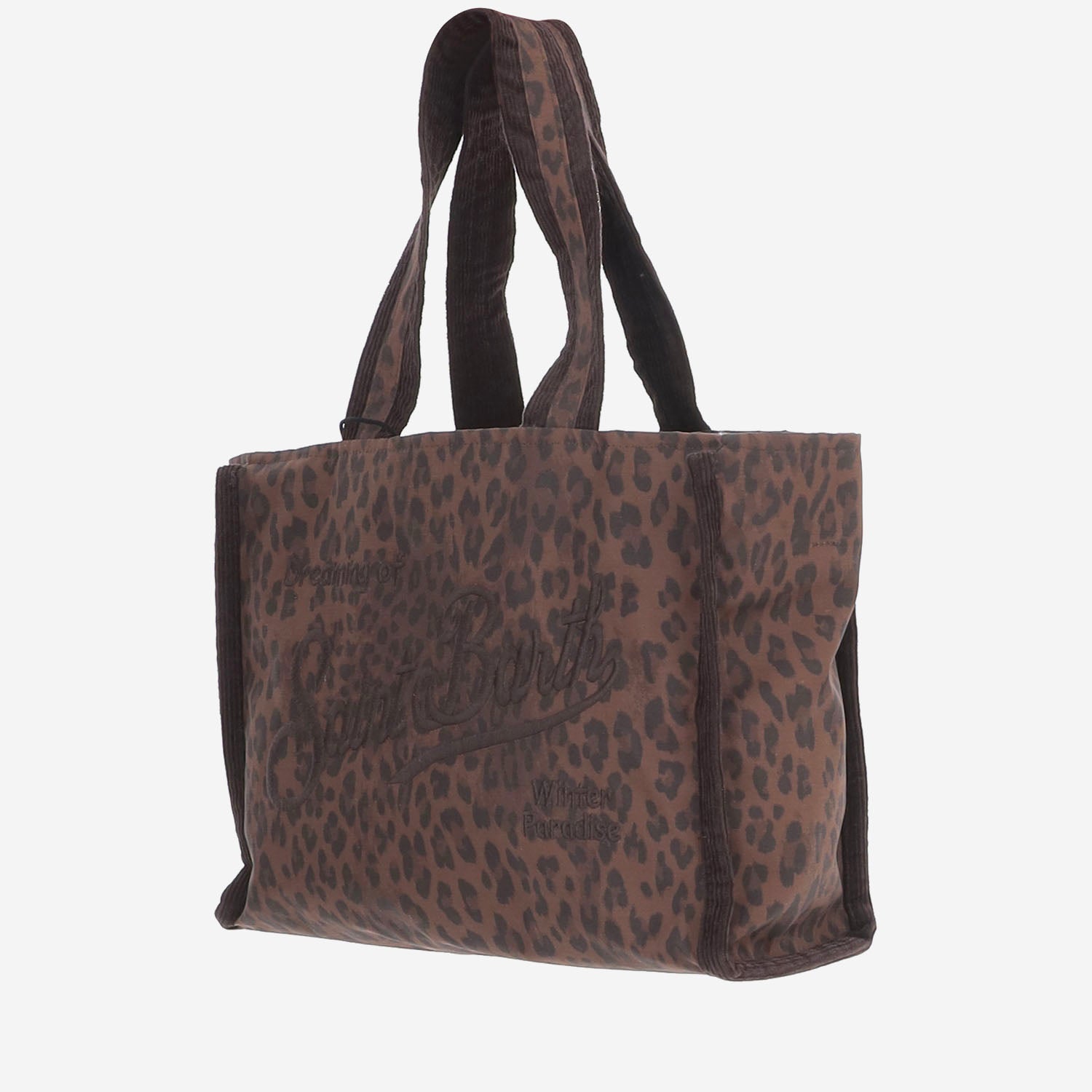 BORSA TOTE COLETTE CON MOTIVO ANIMALIER COL0043 00212M MC2 SAINT BARTH 
