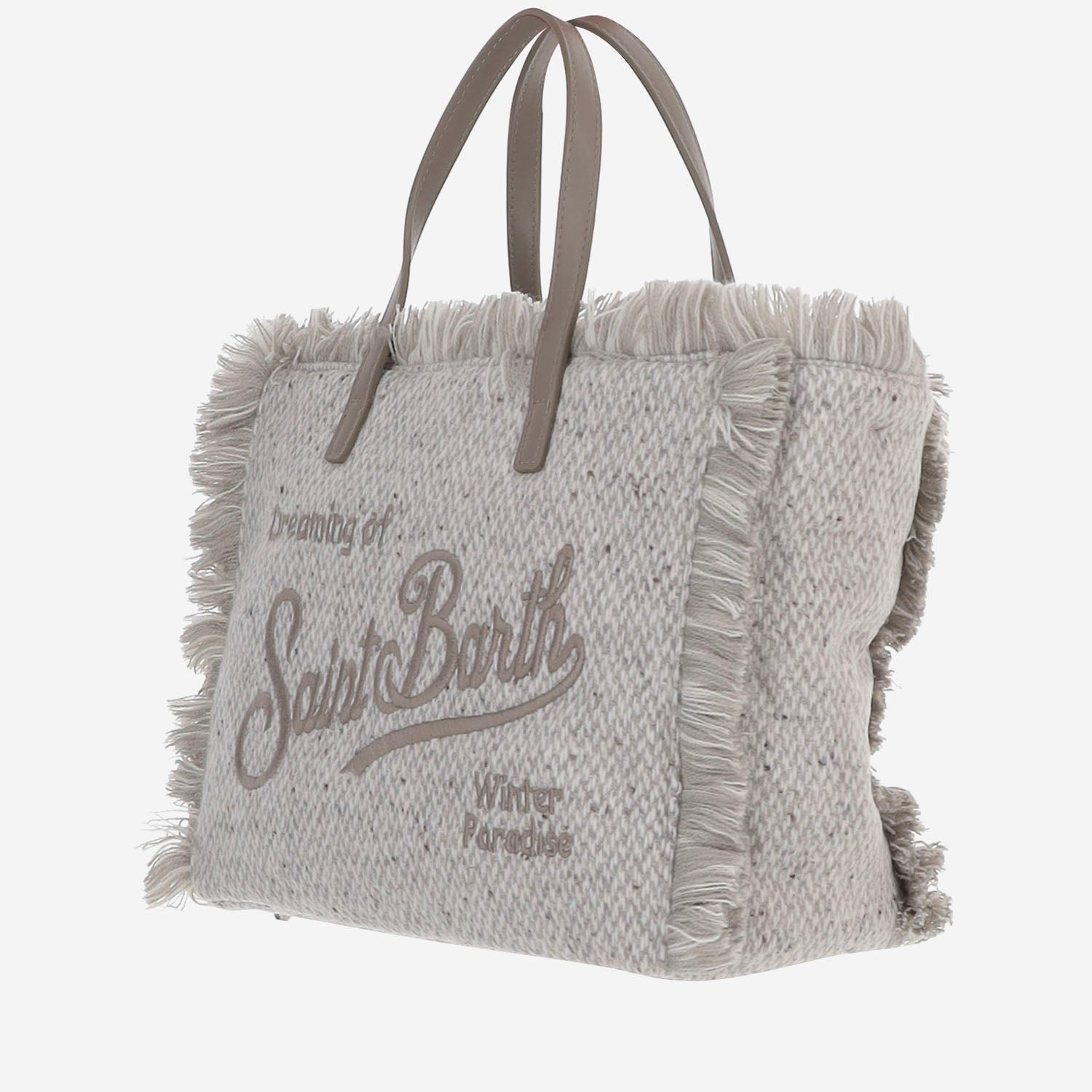 BORSA TOTE COLETTE IN MISTO LANA COL0045 00347M MC2 SAINT BARTH 