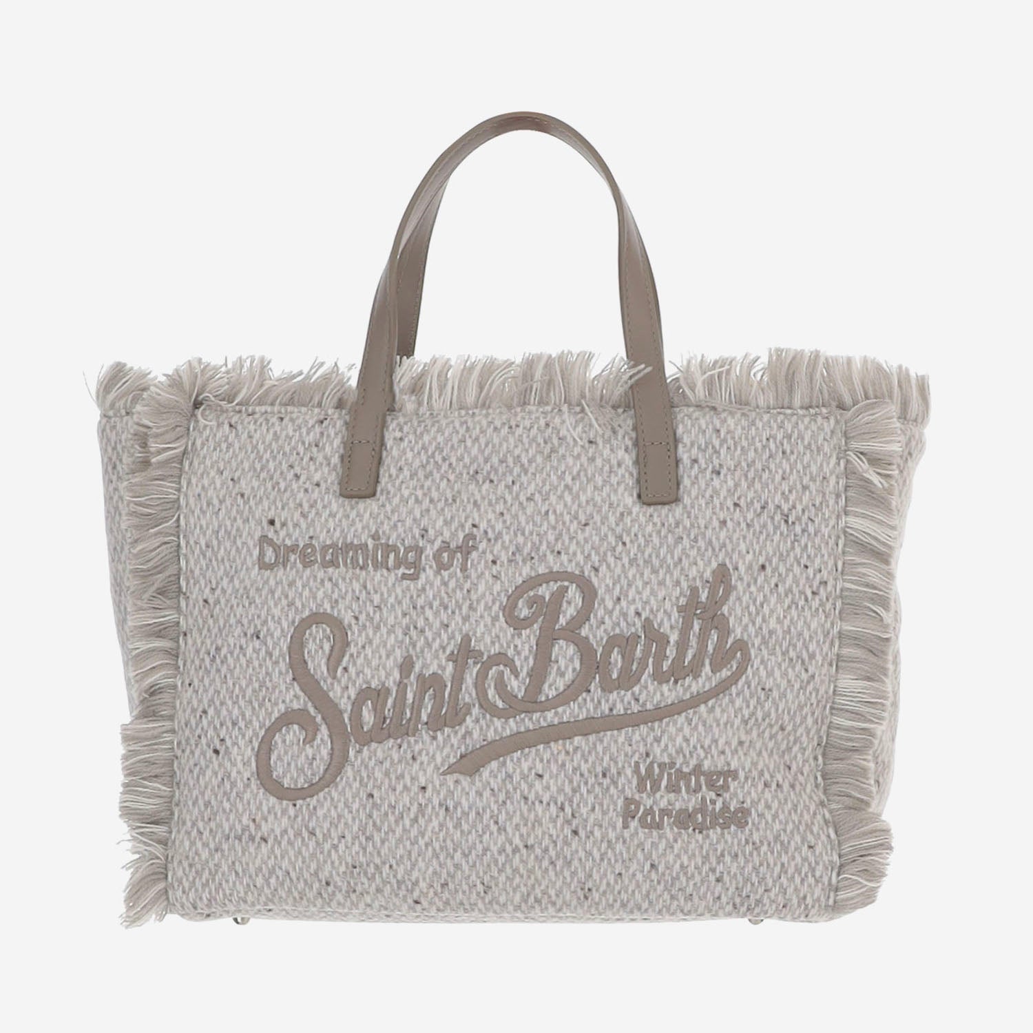 BORSA TOTE COLETTE IN MISTO LANA COL0045 00347M MC2 SAINT BARTH 