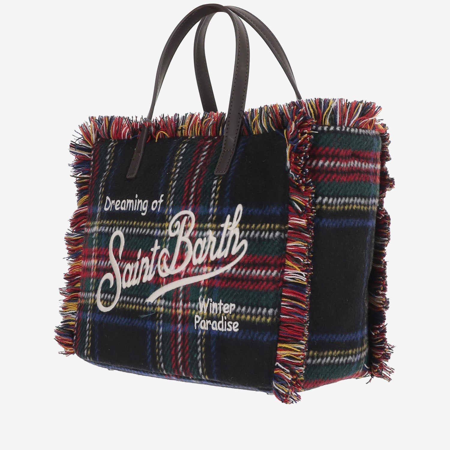 BORSA TOTE COLETTE IN MISTO LANA COL0045 02549M MC2 SAINT BARTH 