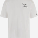 T-SHIRT IN COTONE CON LOGO DLR0001 00303M MC2 SAINT BARTH 