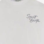T-SHIRT IN COTONE CON LOGO DLR0001 03075M MC2 SAINT BARTH 