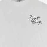 T-SHIRT IN COTONE CON LOGO DLR0001 03075M MC2 SAINT BARTH 
