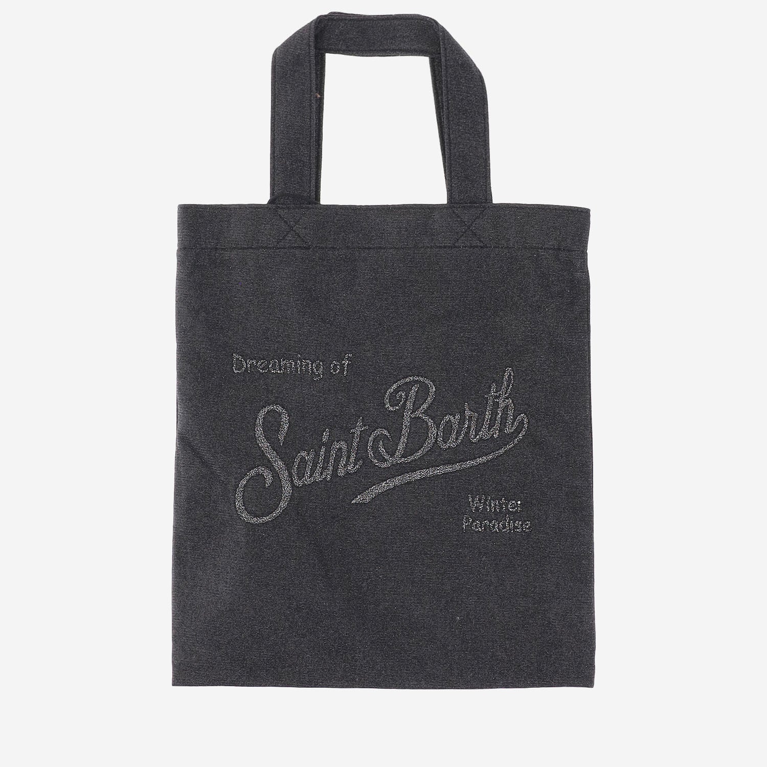 BORSA SHOPPER IN TESSUTO TECNICO CON LOGO ESSM004 00315M MC2 SAINT BARTH 