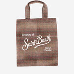 BORSA SHOPPER IN MISTO LANA CON LOGO ESSM006 02373M MC2 SAINT BARTH 