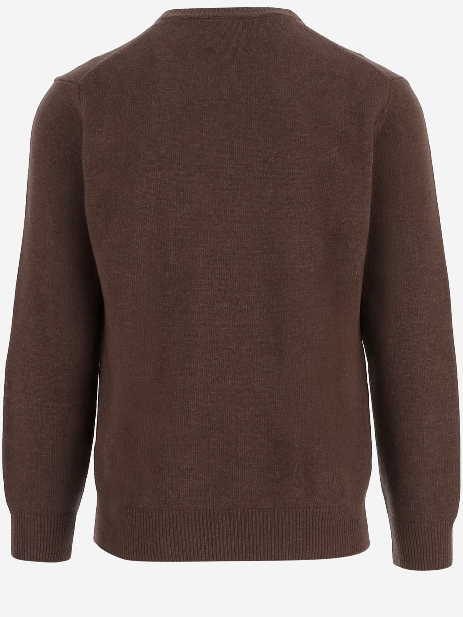 MAGLIA HERON IN MISTO LANA CON RICAMO MONTAGNA HER0001 00626M MC2 SAINT BARTH 