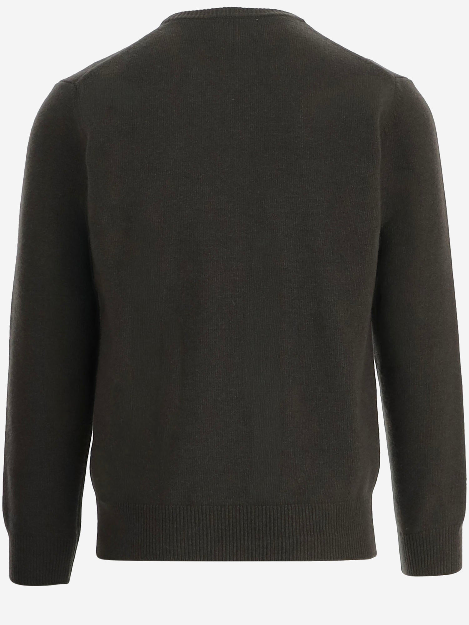 MAGLIA HERON IN MISTO LANA CON RICAMO MONTAGNA HER0001 02629M MC2 SAINT BARTH 