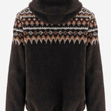 FELPA IN PILE CON MOTIVO GEOMETRICO KEY0010 00828M MC2 SAINT BARTH 