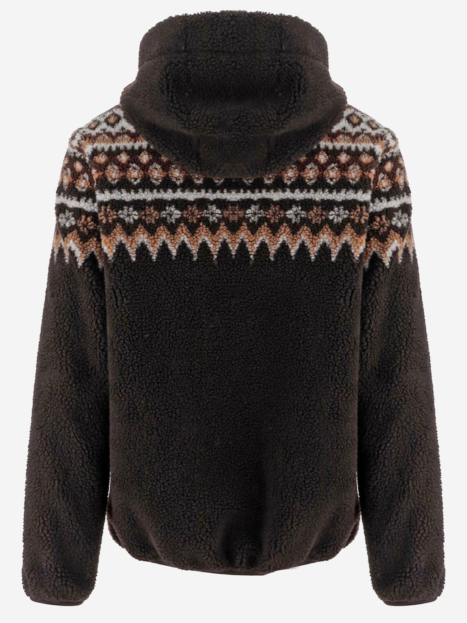 FELPA IN PILE CON MOTIVO GEOMETRICO KEY0010 00828M MC2 SAINT BARTH 