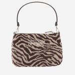 POCHETTE IN MISTO LANA ANIMALIER CON LOGO PARM003 04108M MC2 SAINT BARTH 