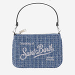 POCHETTE IN TESSUTO TECNICO BOUCLÉ CON LOGO PARM004 00471M MC2 SAINT BARTH 