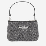 POCHETTE IN MISTO LANA A SPIGATO CON LOGO PARM006 00472M MC2 SAINT BARTH 