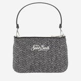 POCHETTE IN MISTO LANA A SPIGATO CON LOGO PARM006 00472M MC2 SAINT BARTH 