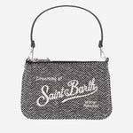 POCHETTE IN MISTO LANA A SPIGATO CON LOGO PARM006 00472M MC2 SAINT BARTH 