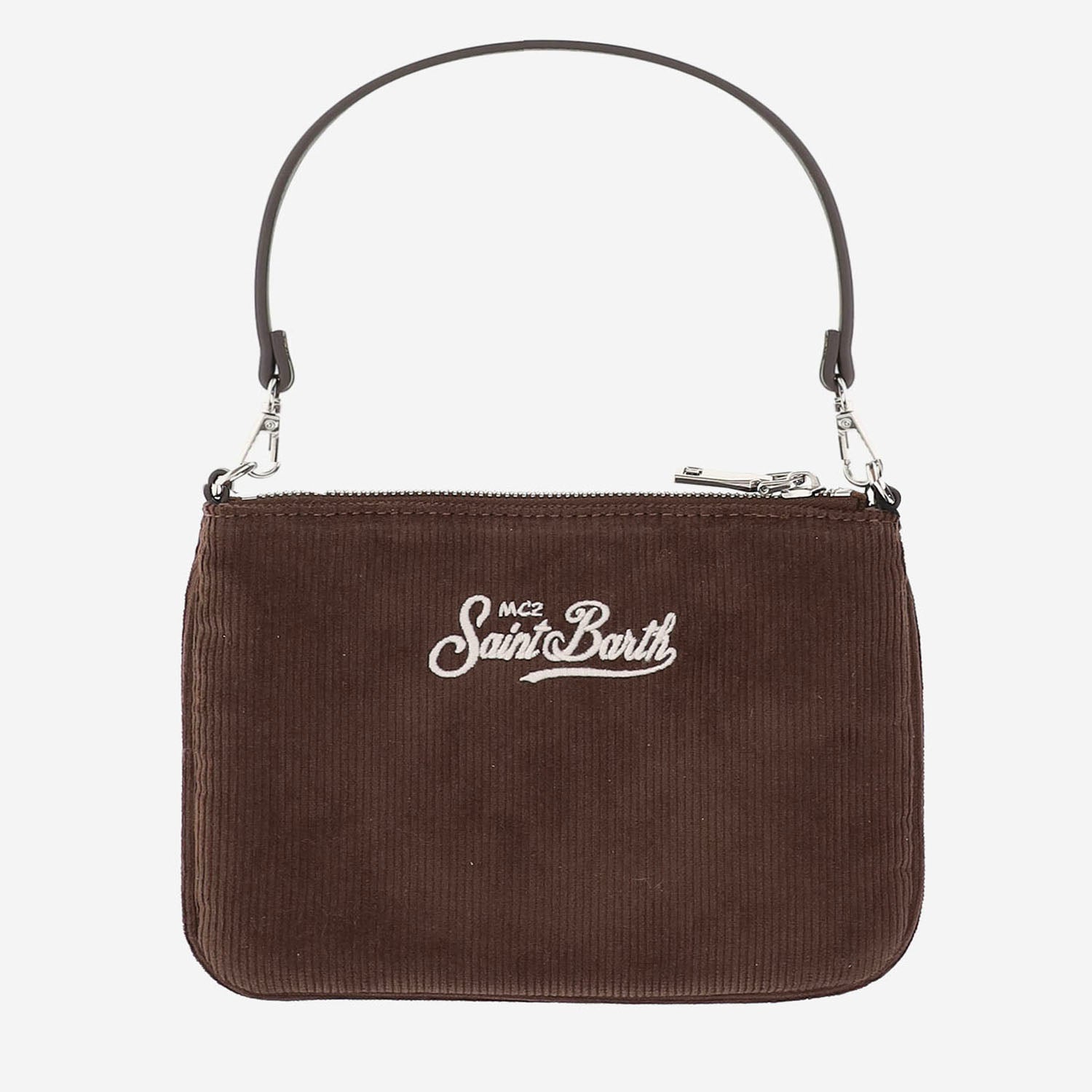 POCHETTE IN VELLUTO A COSTE CON LOGO PARM008 00516M MC2 SAINT BARTH 