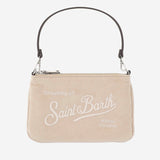 POCHETTE IN VELLUTO A COSTE CON LOGO PARM008 04095M MC2 SAINT BARTH 