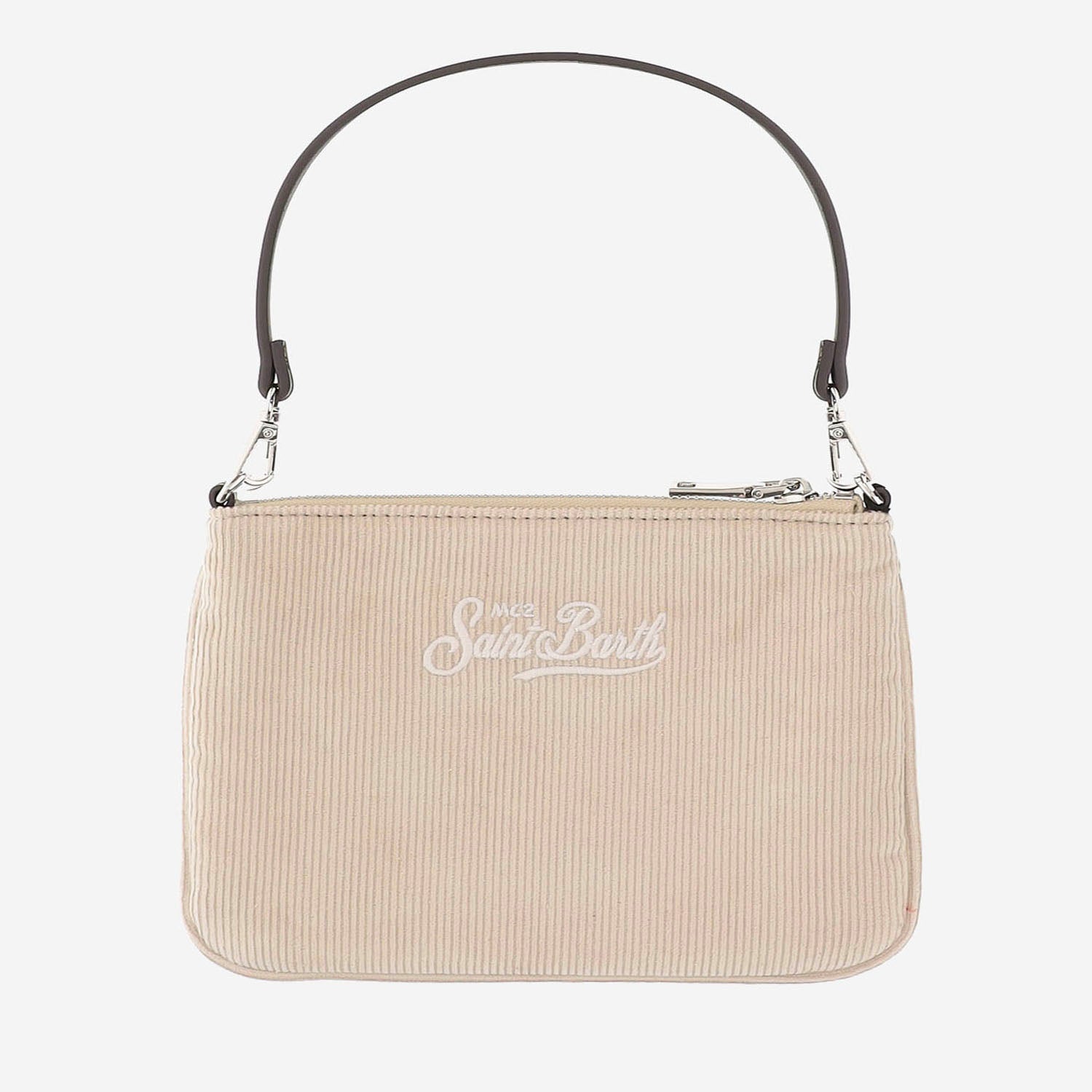 POCHETTE IN VELLUTO A COSTE CON LOGO PARM008 04095M MC2 SAINT BARTH 