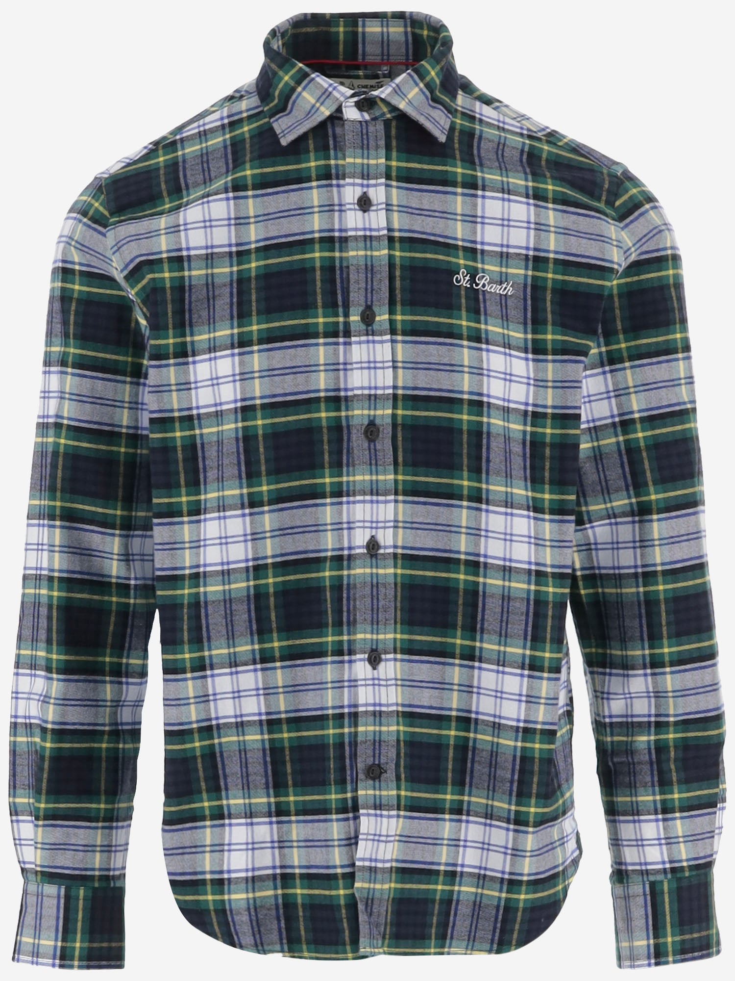 Camicia check in COTONE SEEF005 00679M MC2 SAINT BARTH 