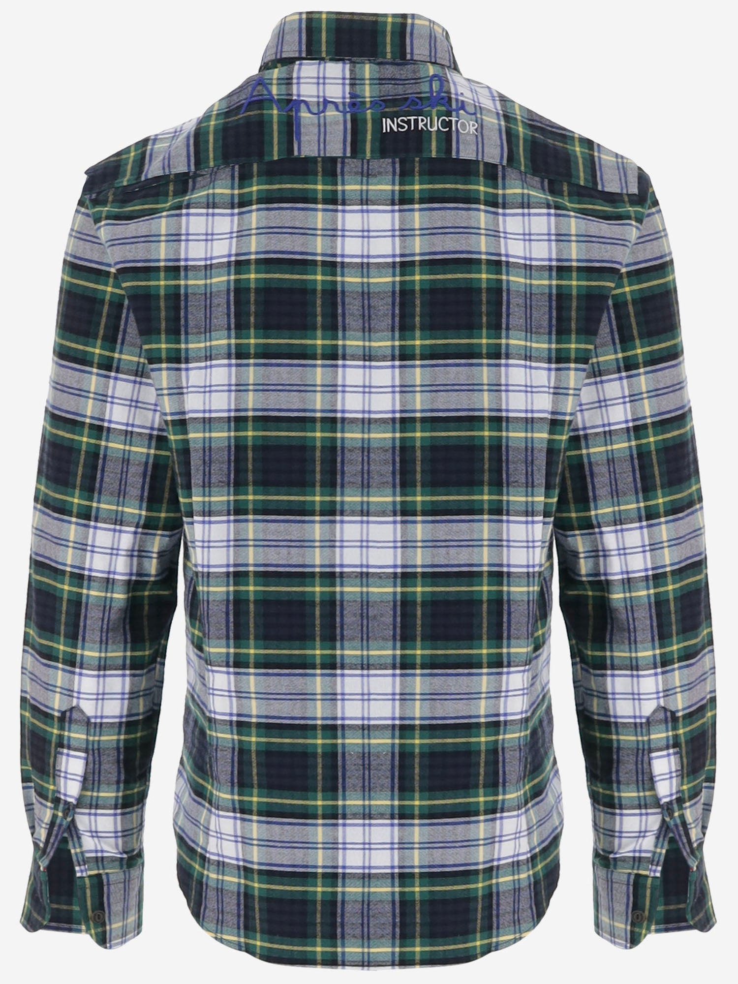 Camicia check in COTONE SEEF005 00679M MC2 SAINT BARTH 