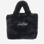 BORSA IN PELLICCIA ECOLOGICA CON LOOGO VAMI021 01976M MC2 SAINT BARTH 