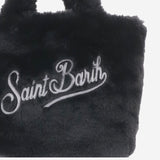BORSA IN PELLICCIA ECOLOGICA CON LOOGO VAMI021 01976M MC2 SAINT BARTH 