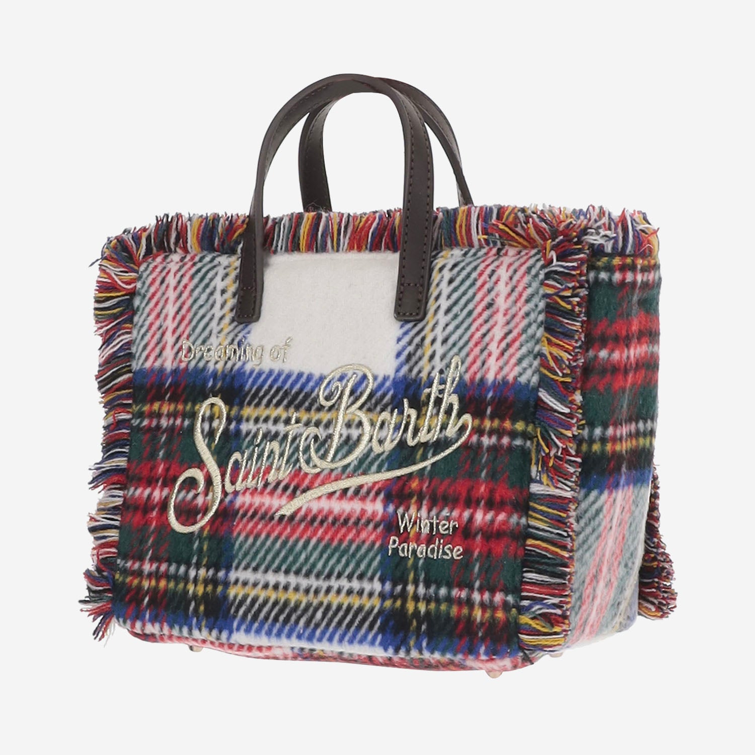 BORSA VANITY MINI TARTAN VAMI031 01816M MC2 SAINT BARTH 