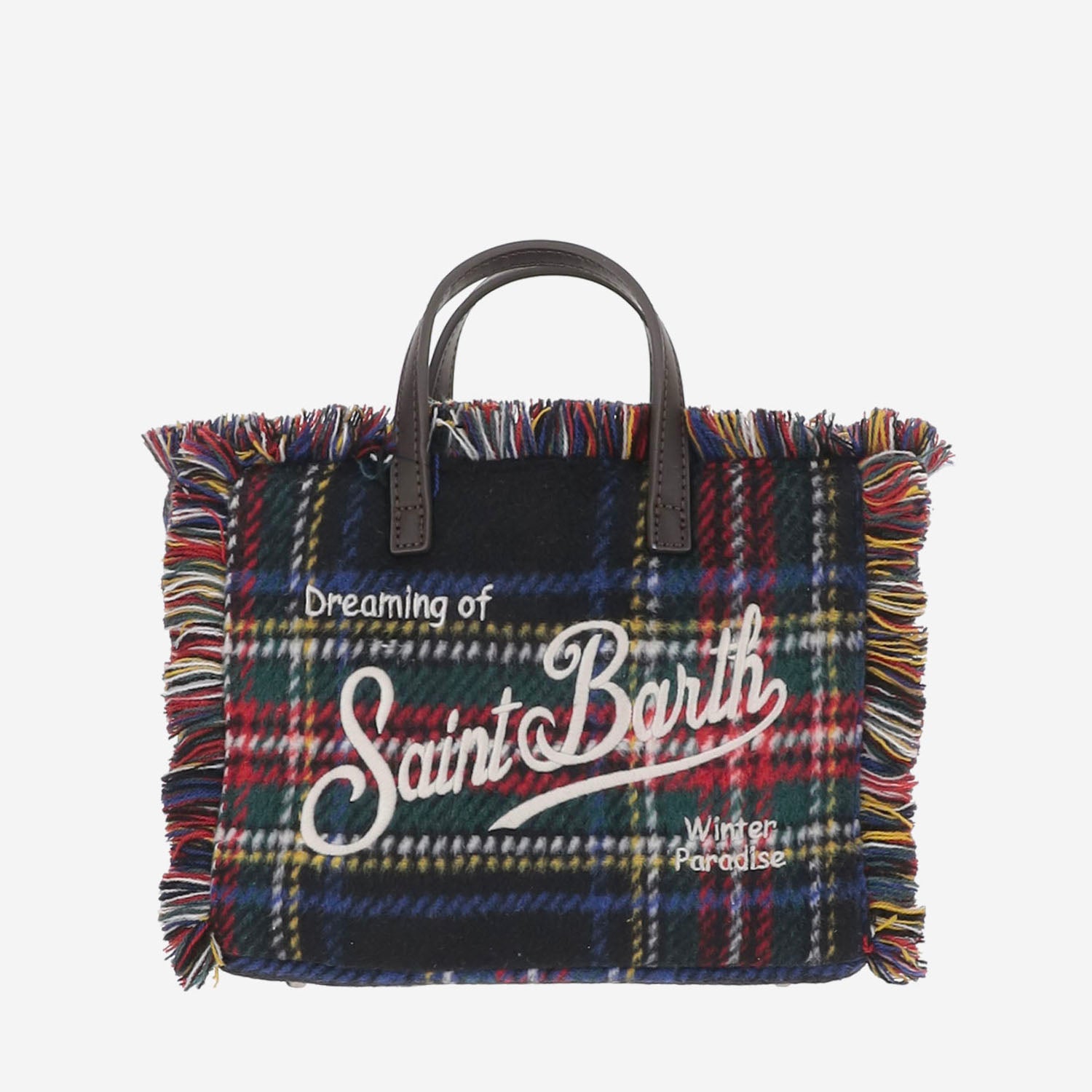 BORSA VANITY MINI TARTAN VAMI031 02549M MC2 SAINT BARTH 