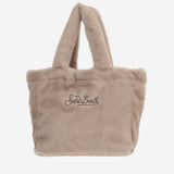 BORSA IN PELLICCIA ECOLOGICA CON LOGO VANI033 00219M MC2 SAINT BARTH 