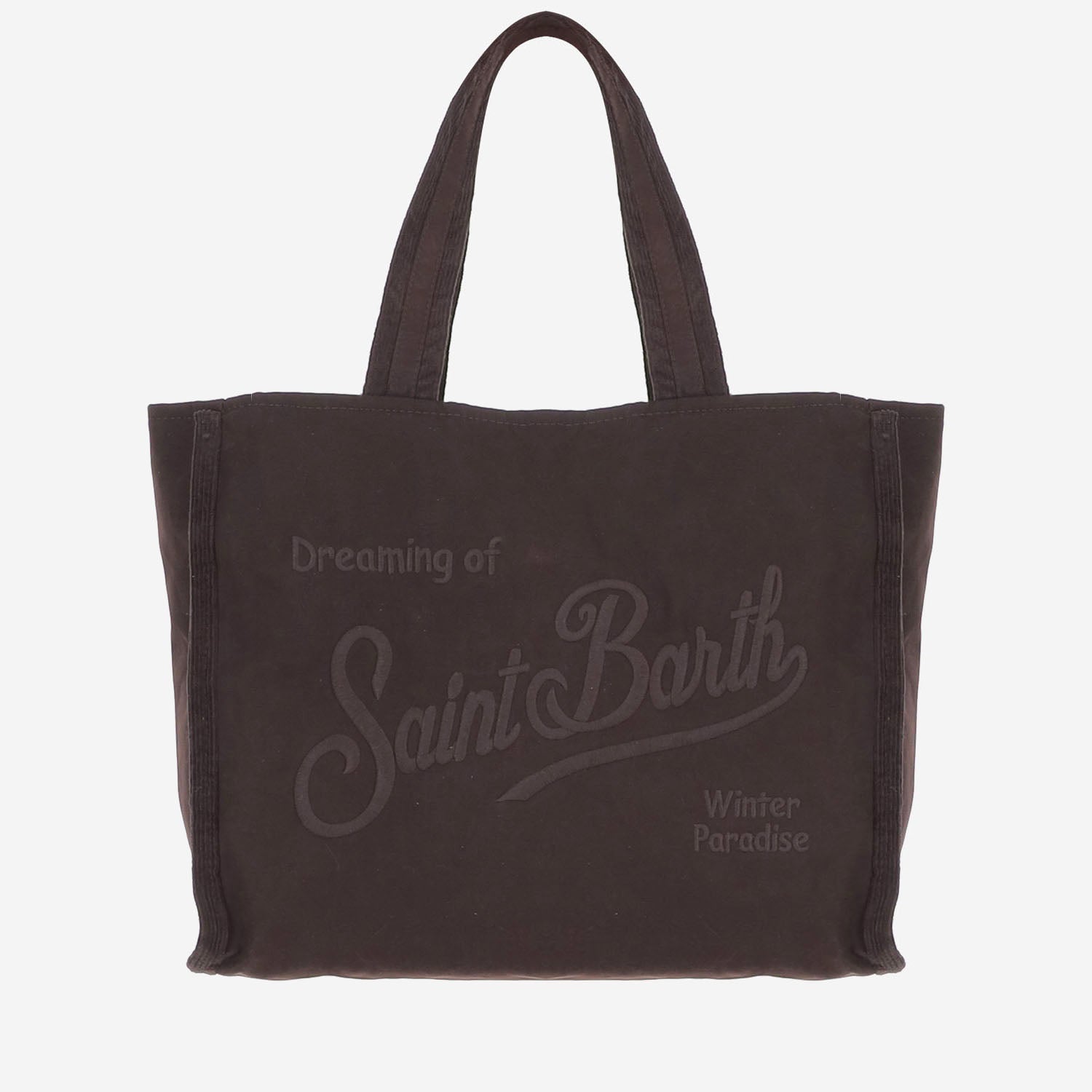 BORSA IN COTONE CON LOGO VANI046 00128M MC2 SAINT BARTH 