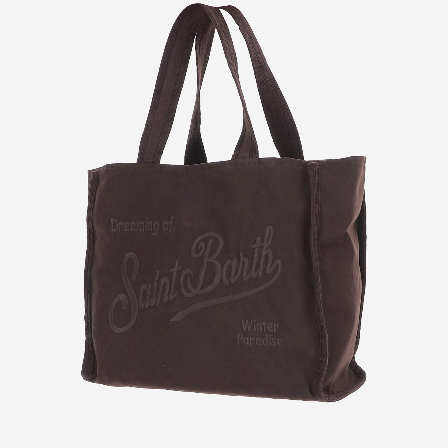 BORSA IN COTONE CON LOGO VANI046 00128M MC2 SAINT BARTH 