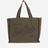 BORSA IN MISTO COTONE CON LOGO VANI046 00131M MC2 SAINT BARTH 