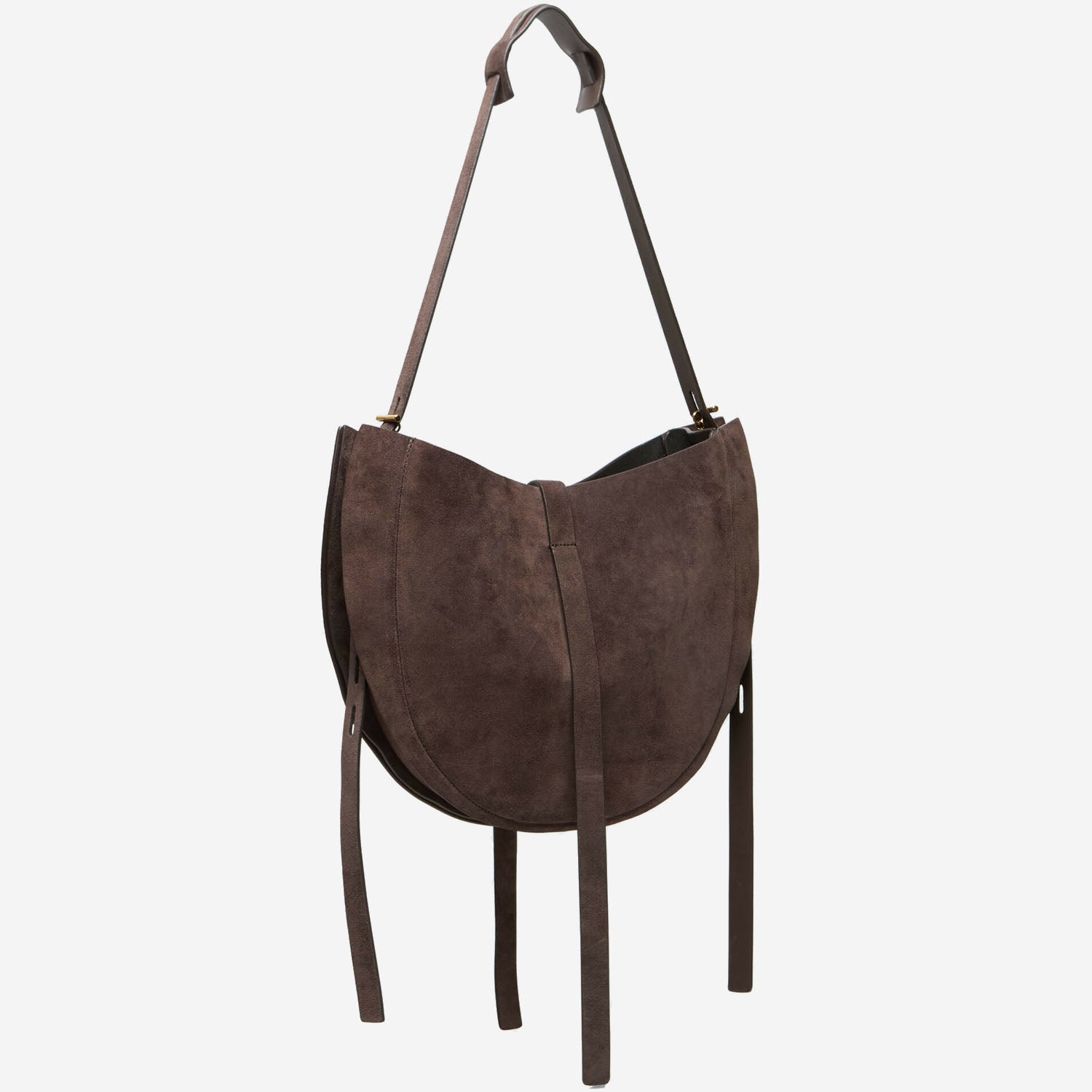 BORSA LIZZIE IN PELLE SCAMOSCIATA LIZZIE SUEDEC706 MINOBOSSI 