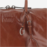 BORSA A TRACOLLA IN PELLE CON LOGO 5BA338 2A44F0BW5 MIU MIU 