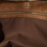 BORSA VIVANT GRANDE IN PELLE SCAMOSCIATA 5BB195 2CSSF0324 MIU MIU 
